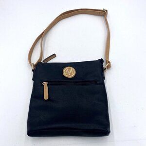 MKF Collection Crossbody Bag by Mia K Farrow, Shoulder Strap Black NWOT